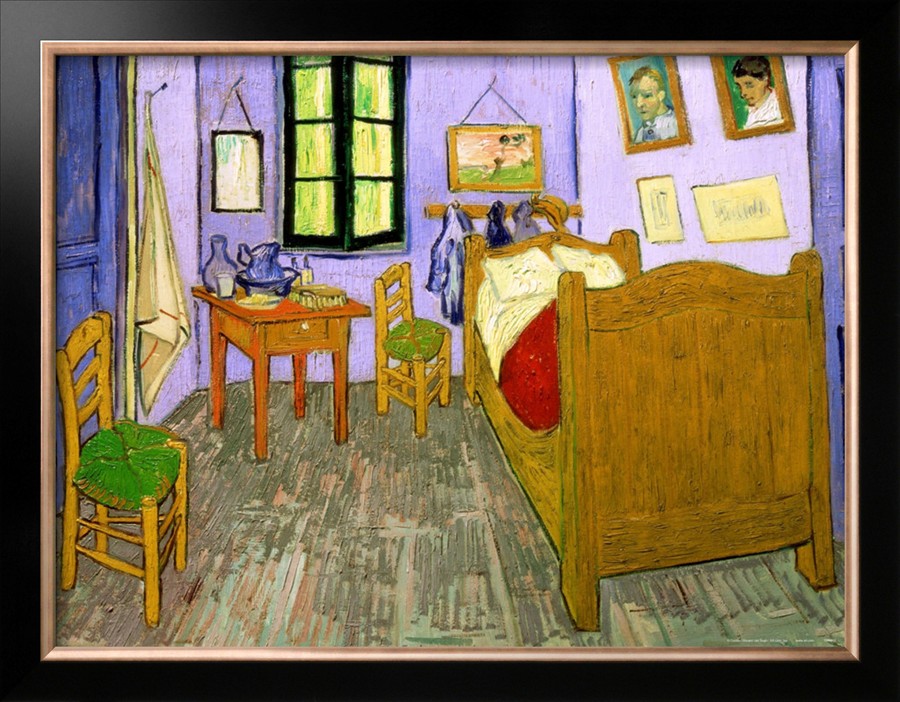 The Bedroom at Arles - Vincent Van Gogh Paintings